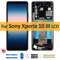 6.0 "LCD D'origine Pour Sony Xperia 10 III LCD Écran Tactile Digitizer Assembly X10 III SO-52B SOG04