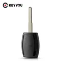 KEYYOU – coque de clé transpondeur avec lame HU101 pour Ford Fiesta Mondeo Focus c-max s-max Galaxy