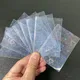 Pochettes de cartes de jeu de société transparentes feuille de cœur doux laser transparent YGO