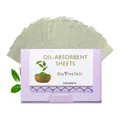 Feuilles de papier absorbant l'huile de thé vert lingettes nettoyantes pour le visage contrôle de