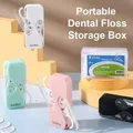 Distributeur de stockage de cure-dents avec porte-fil petit outil de nettoyage dentaire Hilo fil