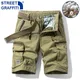 Short Cargo tactique en coton pour homme Bermuda décontracté pantalon à la mode Camouflage pour