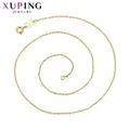 Xuping – bijoux Design Unique pour femmes collier plaqué or jaune clair cadeaux de fête à la