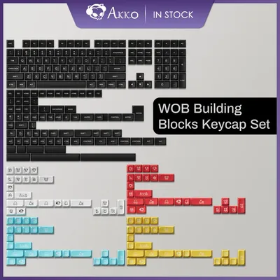 Akko WOB importer décennie ks Keycap Set 282 touches profil MDA PBT double injection