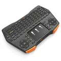 Mini clavier sans fil avec TouchSub anglais russe Air Mouse télécommande pour Android TV Box PC i8
