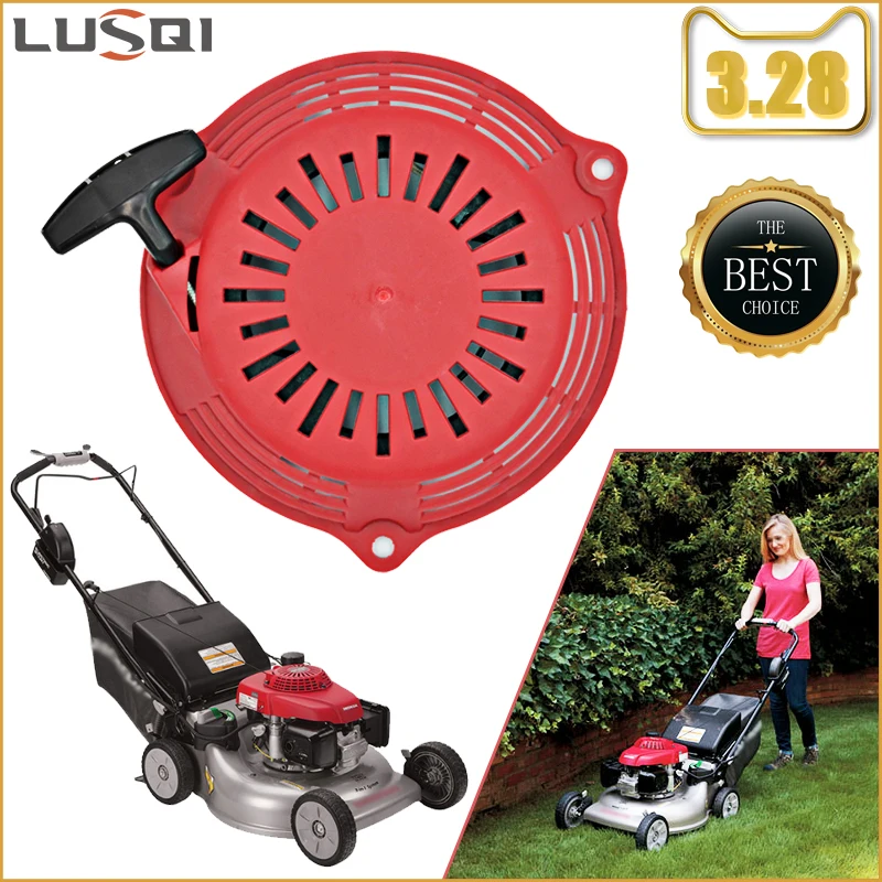 LUSQI – démarreur de traction à recul, moteur à essence, tondeuse à gazon manuelle, accessoires, pièces adaptées à honda gcv160, outils de jardin