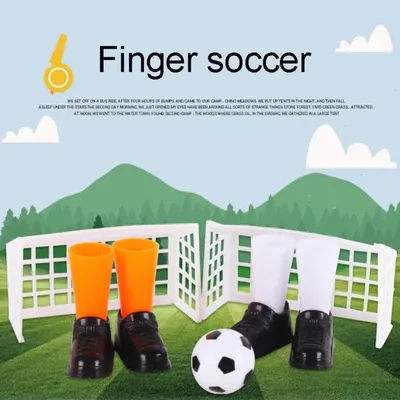 Mini match de football de doigt drôle jeu de table ensemble avec short jouet pour enfants