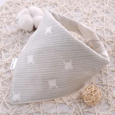 Bavoirs étanches pour bébés bandana pour garçons et filles écharpe en coton triangle de dessin