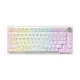 Akko PC75B Plus Air White Mac Version 75% Clavier de jeu mécanique RVB multi-modes remplaçable à