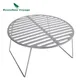 Grille de Barbecue en titane Voyage sans limite support rond pour plaque de Barbecue cuisson au