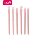 MSQ-Ensemble de 6 pinceaux de maquillage pour fard à barrage kit d'outils de beauté cosmétique