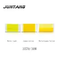 Lampe de voiture LED haute luminosité perles en céramique bicolores blanc et jaune citron