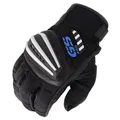 Gants en cuir de rallye Hurrad pour BMW GS1200 PRO GS gants de moto cyclisme noirs et gris