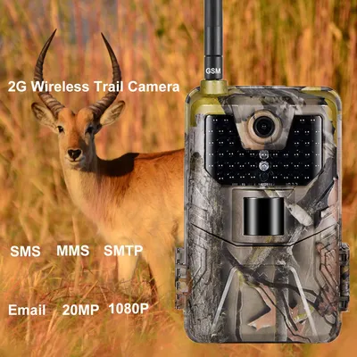Caméra de chasse cellulaire avec vision nocturne HC900M 20MP 1080P 2G SMS MMS SMTP email
