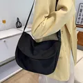 HOCODO – sac à bandoulière de couleur unie pour femmes sac à bandoulière Simple pour dames sacs à