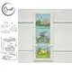 QWELL – cartes artisanales en papier avec timbres pour Album création maison canard chat