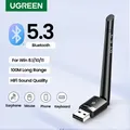 UGREEN-Adaptateur USB Bluetooth 5.3 Dongle pour PC Haut-parleur Souris sans fil Clavier Musique