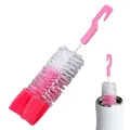 Brosse à Tête Éponge Flexible pour BiSantos de Bébé Nettoyeur de Livres et de Vaisselle Bouteille