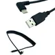 Bobine spirale USB 3.1 angle TYPE-C révolution 2.0 angle droit AM adaptateur câble 1.5m