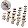 Échelle d'escalade en bois pour Hamster 3/4/6/7/8 marches petits animaux jouets oiseau