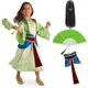 Robe de princesse Hua Mulan pour filles robe à manches longues évasées costume de cosplay chinois