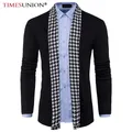 Cardigan hommes pull nouveau printemps automne mode noir Cardigan manteaux hommes marque vêtements