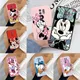 Coque de téléphone souple en TPU pour Redmi 9 housse rose sacs Donald Duck sacs pare-chocs