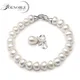 Bracelet de perles d'eau douce pour femme bracelets de perles naturelles véritables bijoux en