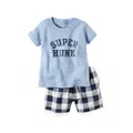 Hooyi – ensemble 2 pièces pour bébé garçon vêtements d'été décontractés mode t-shirts Shorts