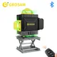 GROSAM 360 niveau Laser 16 lignes 4D à nivellement automatique faisceau vert Horizontal et Vertical