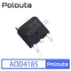 Polouta – lot de 10 tubes de Transistor MOS AOD4185 D4185 TO252 SMD 40A 40V effet de champ sur