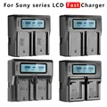 Pour Sony NP-F550 NP-F750 NP-770 NP-F960 NP-F970 NP-FW50 NP-FZ100 Caméra Batterie Rapide Chargeur