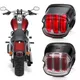 Enquêter arrière LED avec frein DRL feu stop Harley-Davidson Sportster Softail ocia Lay Down