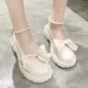 Chaussures Mary Janes Lolita pour femmes chaussures à plateforme optique escarpins de fête