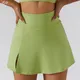 Jupes de tennis d'été pour femmes jupe-pantalon de golf short de sport en nylon short de fitness