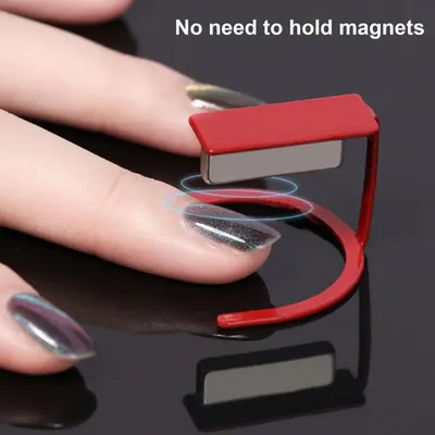 Aimant pratique pour Nail Art mains libres support de vernis gel rotatif haute qualité