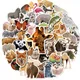 Autocollants animaux mignons pour enfant stickers léone nition zoo perroquet girafe jouets
