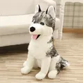 Jouet en peluche loup câlin pour enfants doux réaliste beurre moelleux cadeaux d'anniversaire