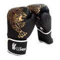 Gants de kickboxing pour hommes et femmes PU Karaté Muay Thai GufamilDe Boxbones Free NingMMA S