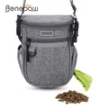 Benepaw – sac de friandises pour chien Durable étanche réglable sac de merde intégré