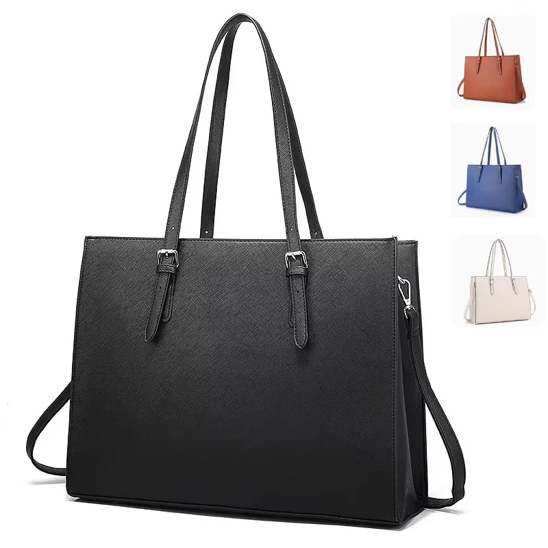 Sac à main en cuir PU pour femmes, sacoche pour ordinateur portable 15.6,16 pouces, étui à bandoulière pour MacBook Air Pro PC Notebook, livraison directe 227