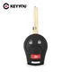 KEYYOU – coque de clé télécommande à 3 boutons 2 + 1 pour Nissan Cube S SL Rogue nouvelle