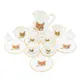 Odoria-Service à thé l'inventaire en porcelaine théière à motif de chat service à thé accessoires