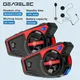 GEFlaLEC-Oreillette Bluetooth X6 pour casque de moto appareil sans fil BT 5.3 EDR étanche avec