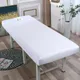 Drap-housse de table de massage à rayures élastiques bande de caoutchouc couverture complète lit