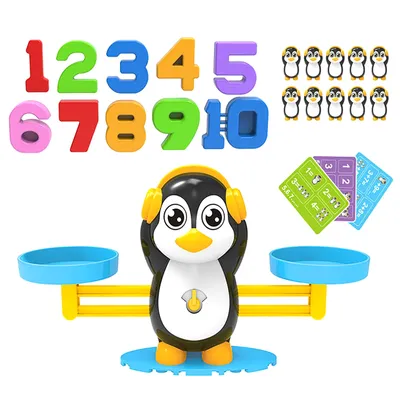 Pingouin Balance – jeu de comptage pour enfants apprentissage des nombres société d'illumination
