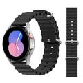 Bracelet océan en Silicone pour Samsung Galaxy Watch active 2/Gear s3 Frontier/S2/Sport 46mm 42mm