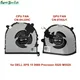 Ventilateurs de refroidissement de CPU et de GPU VJ2HC TK9J1 pour DELL XPS 15 9560 Precision M5520