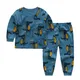 Ensemble de pyjama en coton pour enfants vêtements de nuit pour enfants dinosaure de dessin animé