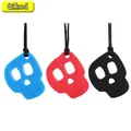 Collier à mâcher en silicone TeWindsor Skull pour bébé jouet mentaires oriel outil de thérapie du